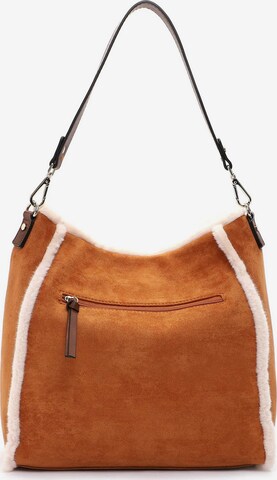 TAMARIS Shoulder Bag 'Jacqueline' in Brown