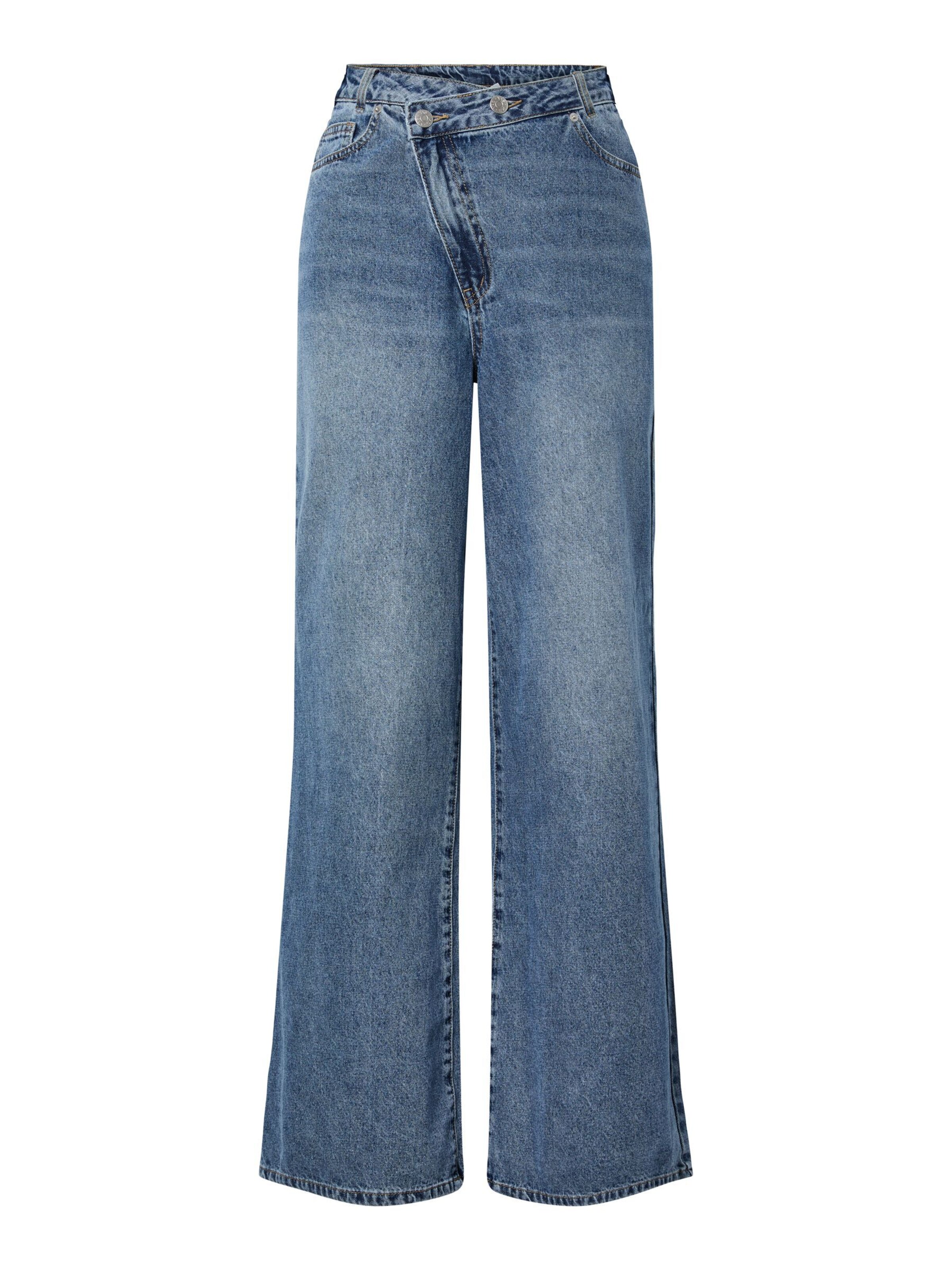 regular Jeans di YAS in blu: frontale