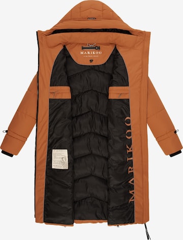 MARIKOO Zimný kabát - oranžová