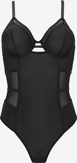 Body modelator LASCANA pe negru, Vizualizare produs