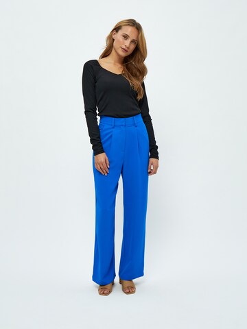Wide Leg Pantalon à pince 'Velia' minus en bleu