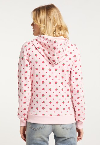 MYMO Zip-Up Hoodie in Pink