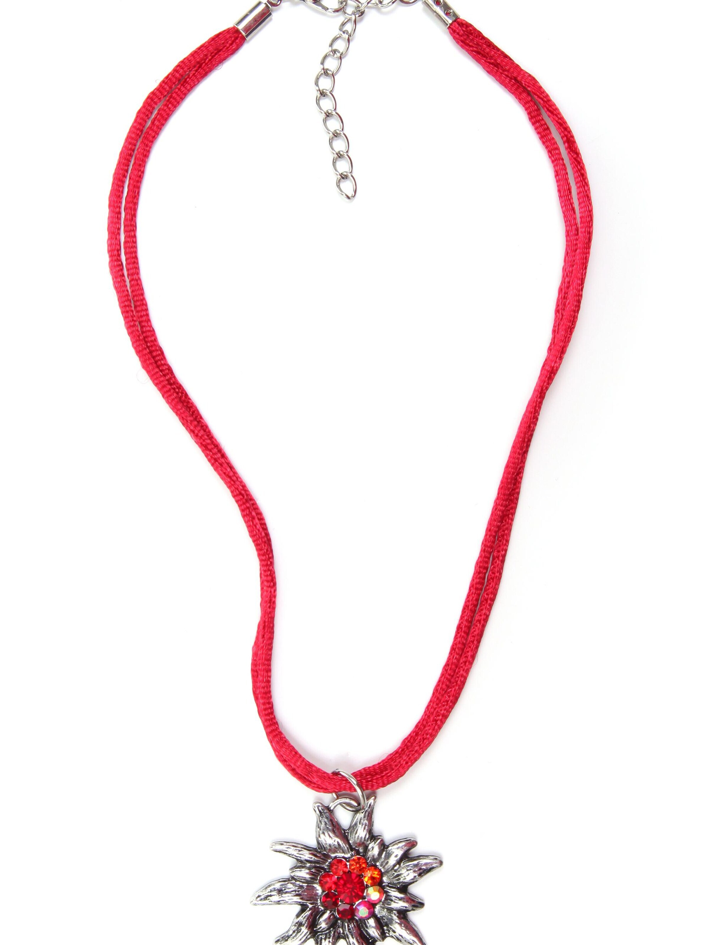 Allgäu Rebell Kette 'Maria'‌‌‌‌‌ in Rot: Vorderseite