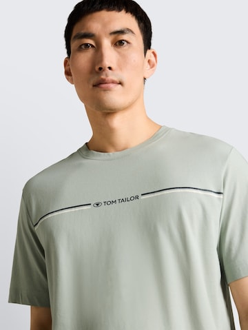 TOM TAILOR T-Shirt in Grün