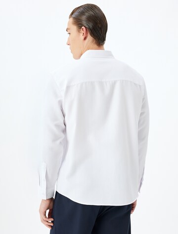 Koton Regular Fit Hemd in Weiß