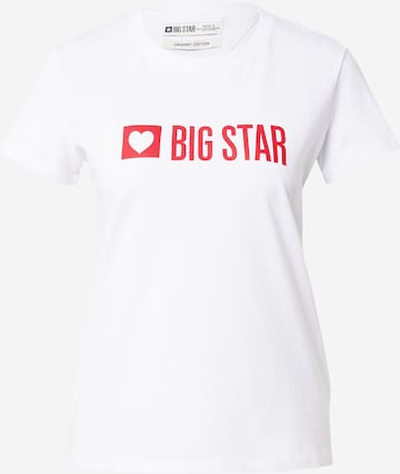 Big Star Koszulka 'ELEANOR' w kolorze biały: przód