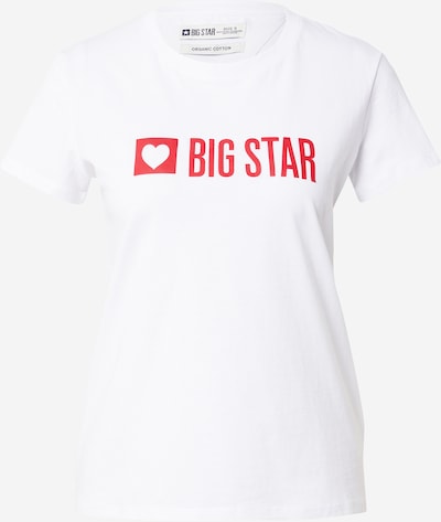 Big Star Camisa 'ELEANOR' em vermelho / branco, Vista do produto