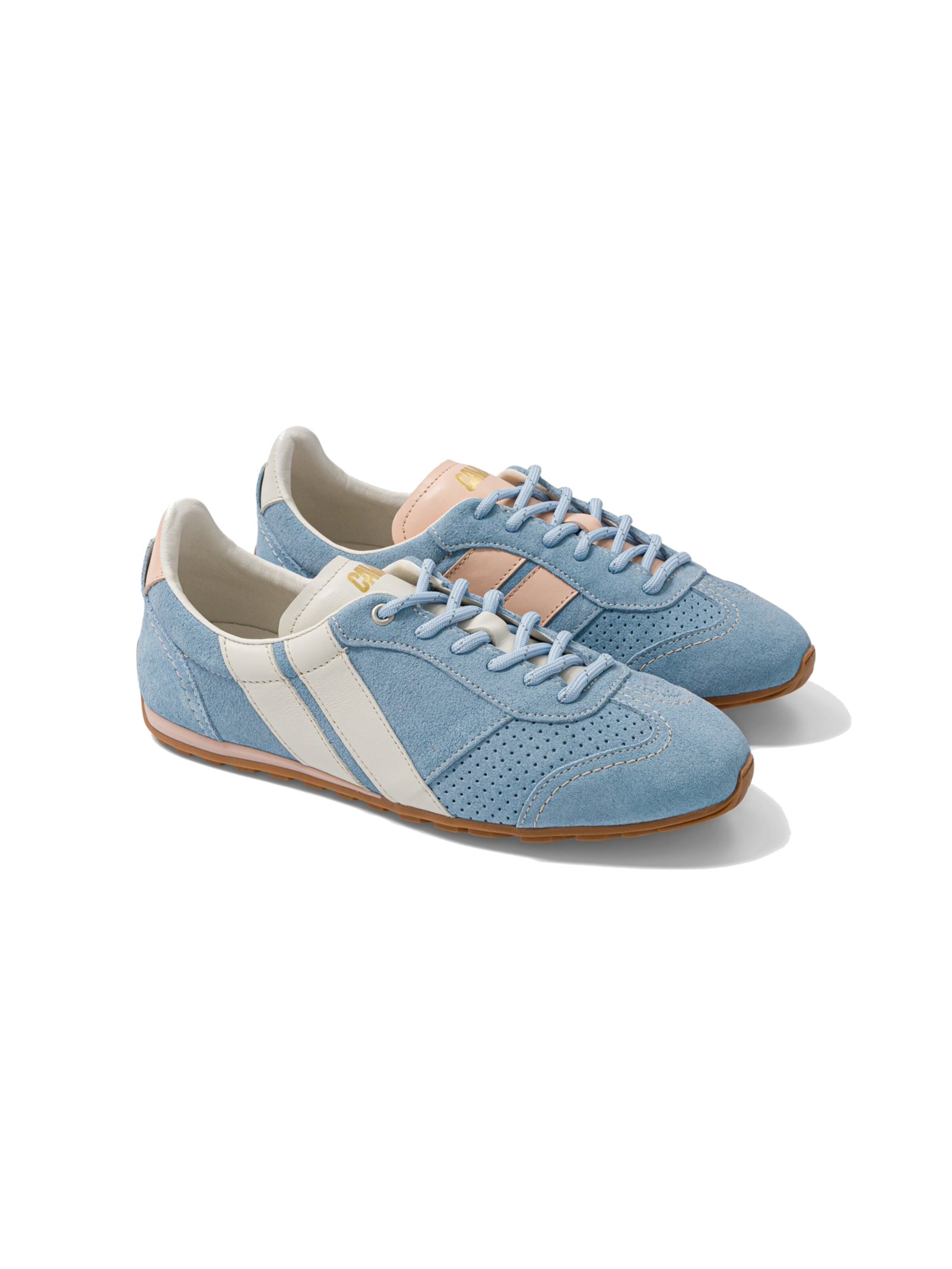 Caval - Sapatilhas slip-on ' BALLET ' em azul: frente