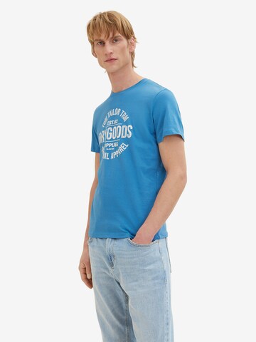 TOM TAILOR T-Shirt in Blau