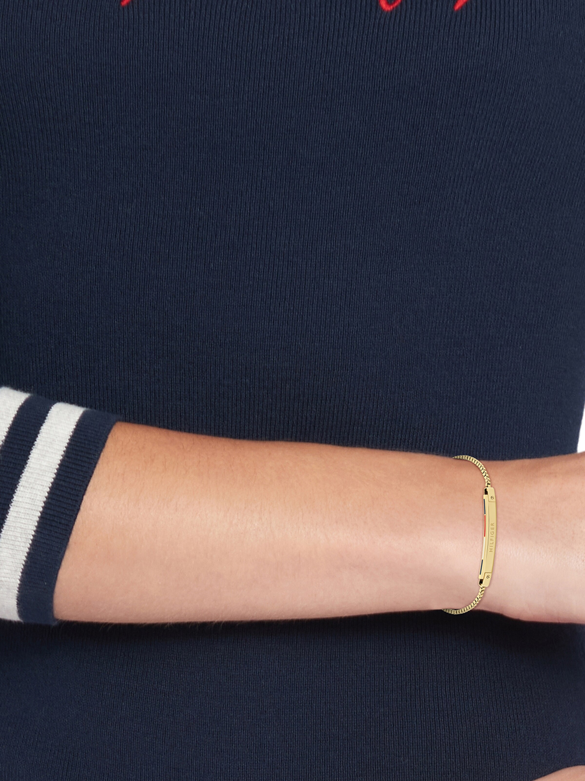 TOMMY HILFIGER Браслет в Золотой: спереди