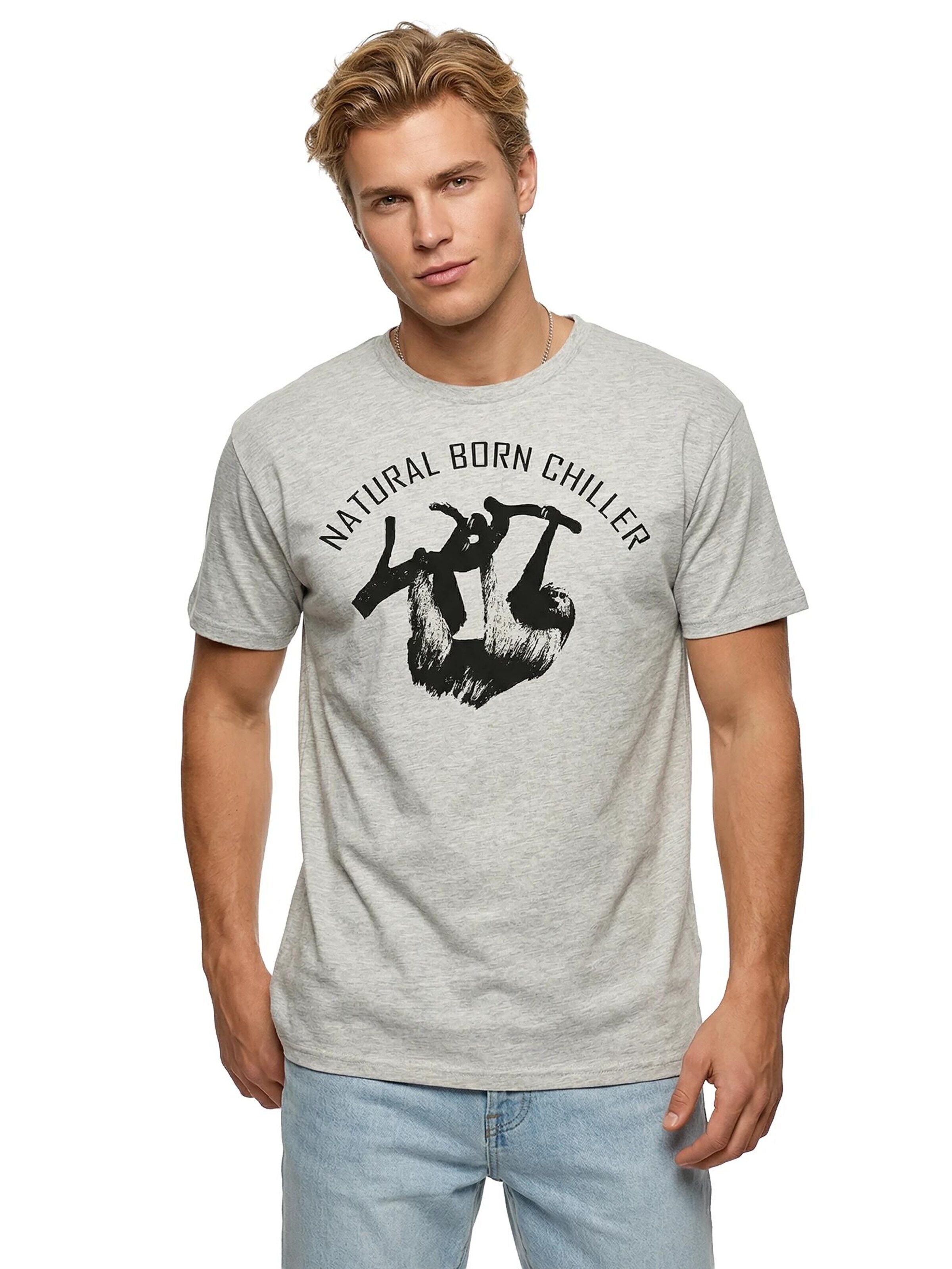 MAKAYA Shirt 'BornChiller' in Grey