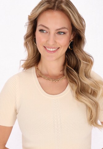 Pull-over 'Fashion Look' faina en beige