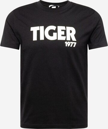 Tiger of Sweden Shirt 'DILLAN' in Zwart: voorkant