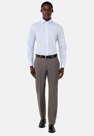 Boggi Milano Regular fit Overhemd 'Windsor' in Blauw