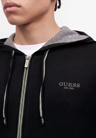 GUESS - Cárdigan 'NOLAN' en negro