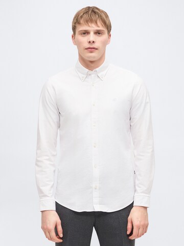 BOSS Regular fit Üzleti ing 'ROAN' - fehér: elől