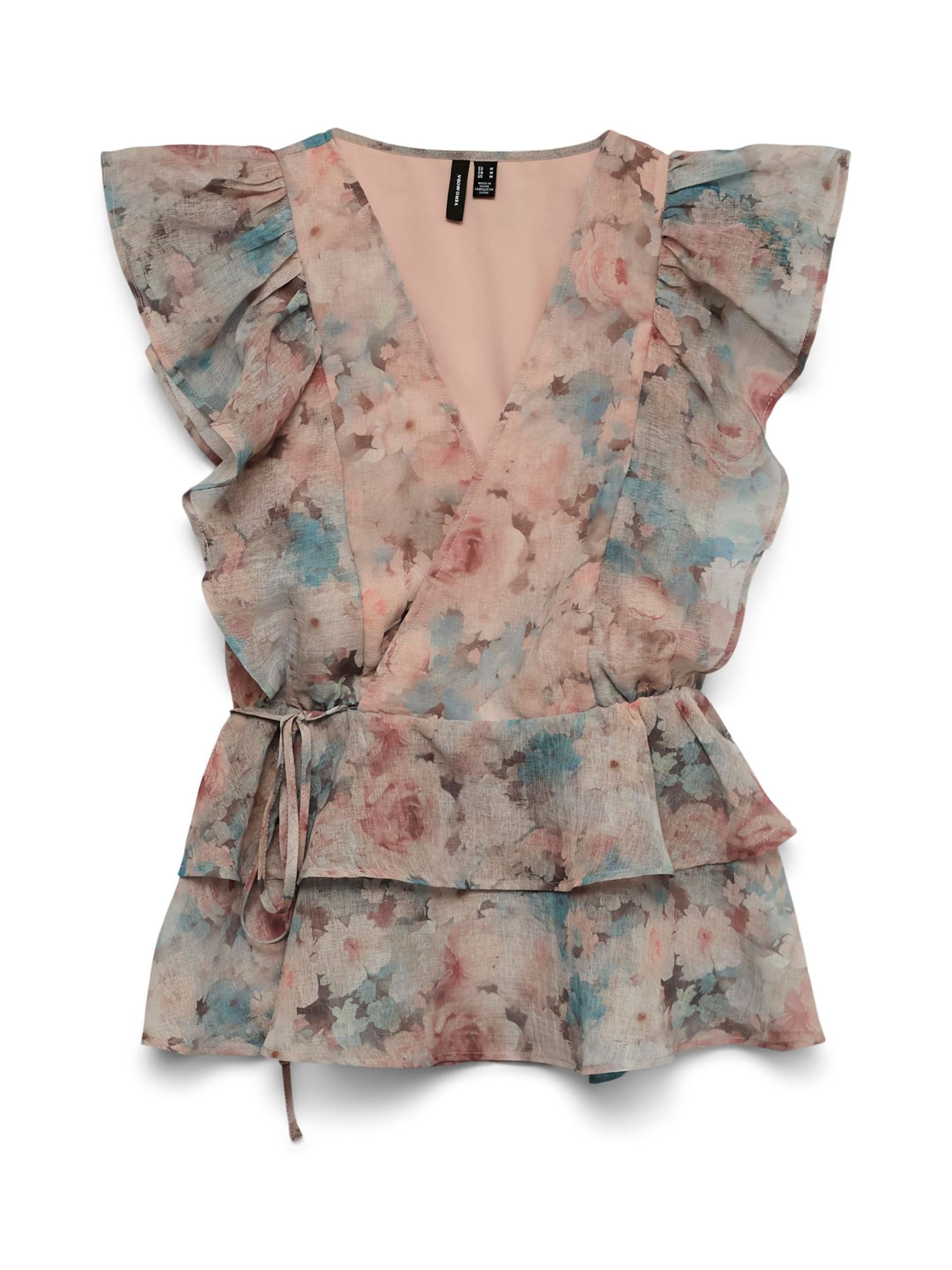 VERO MODA Bluse 'VMSabrina' i rød: forside