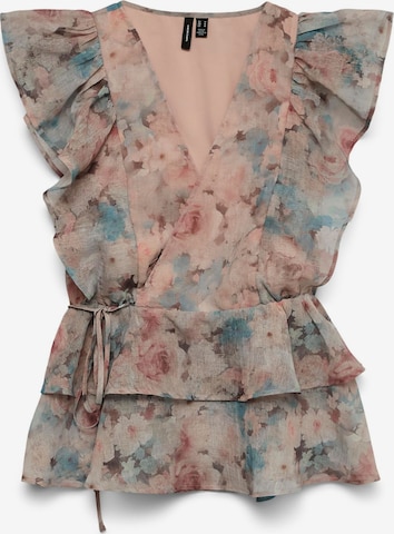 Chemisier 'VMSabrina' VERO MODA en rouge : devant