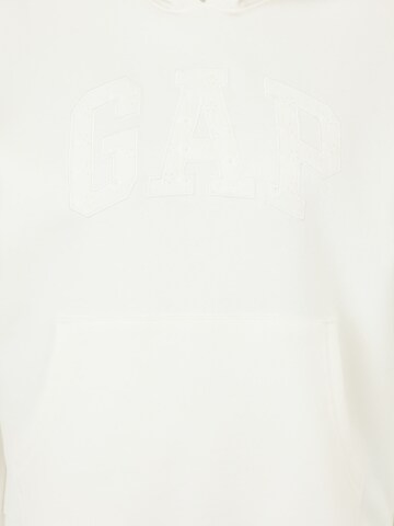 Sweat-shirt 'HERITAGE' Gap Petite en blanc