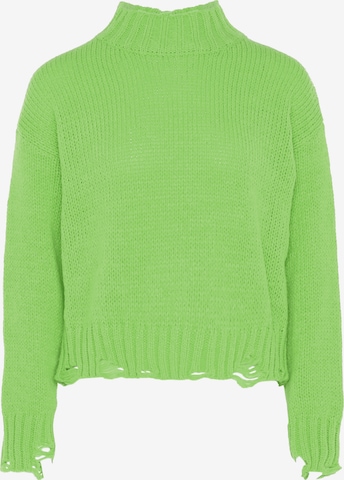 Pull-over MYMO en vert : devant