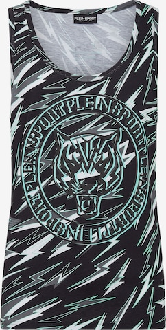 T-Shirt Plein Sport en noir : devant