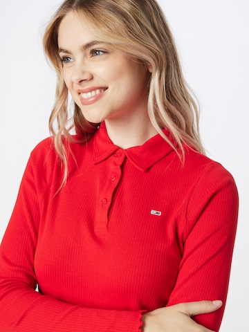 Tommy Jeans - Camiseta en rojo