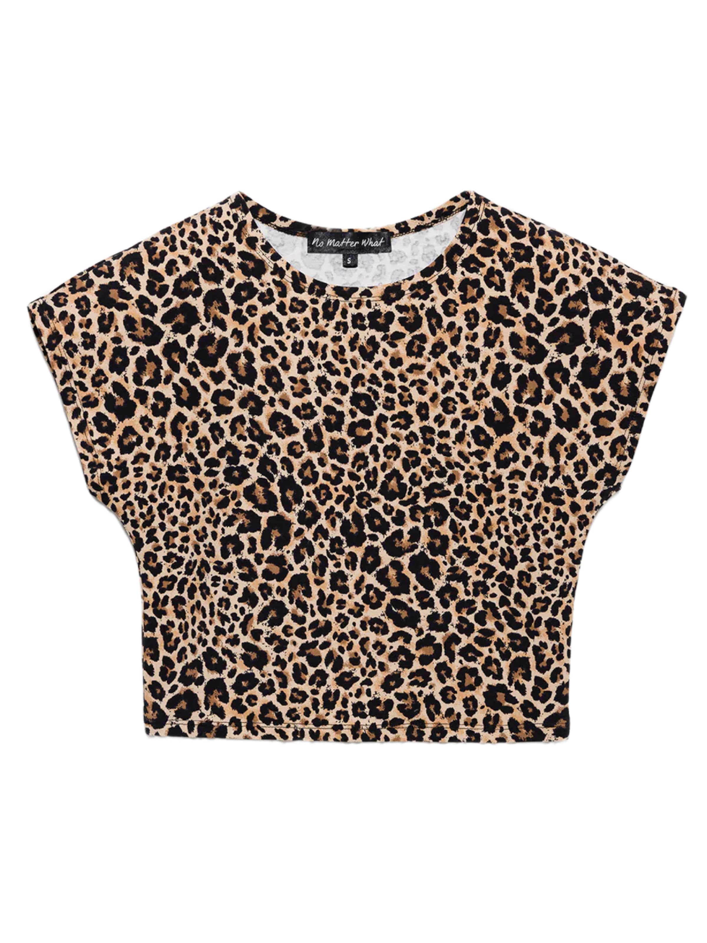 No Matter What Shirt in Bruin: voorkant