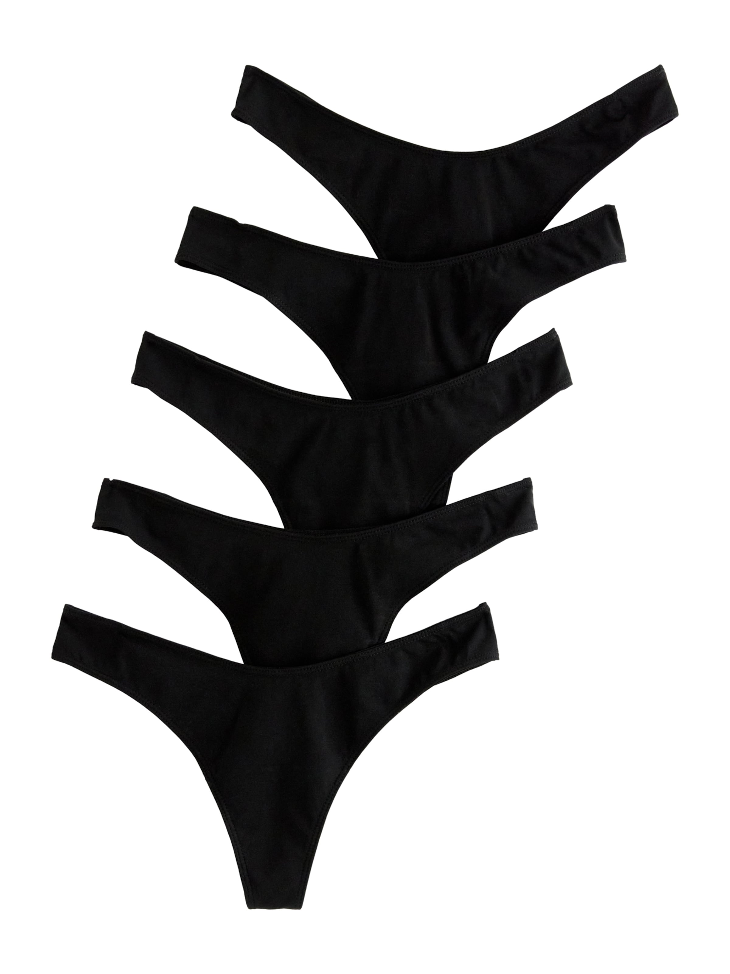 Lindex Στρινγκ 'Nellie' σε μαύρο: μπροστά