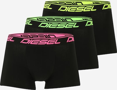 DIESEL Boxershorts 'DAMIEN' i neongul / limette / rosa / svart, Produktvy