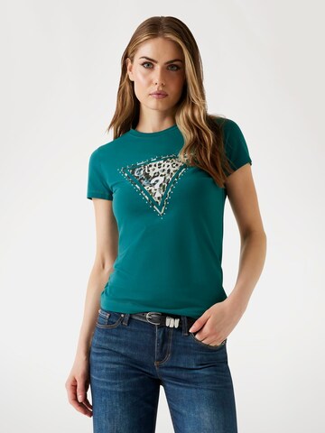 GUESS Shirt in Green: front