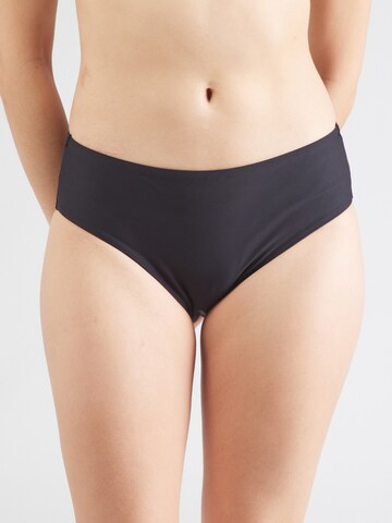 HunkemöllerBikini donji dio 'Luxe' - crna boja: prednji dio
