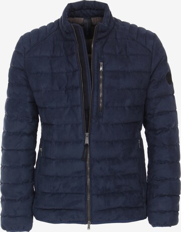 VENTI Between-Season Jacket in Blue: front