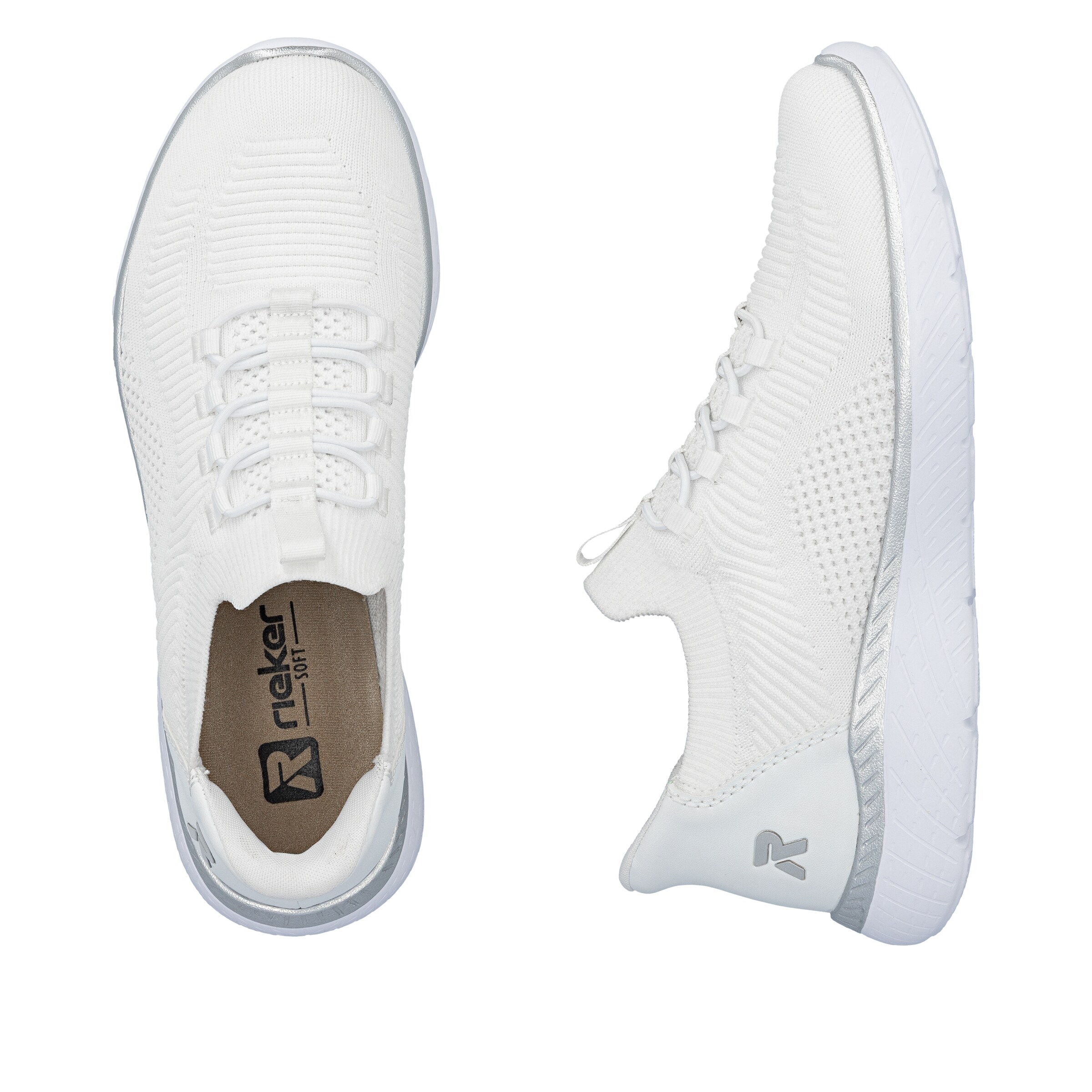 Slip on Rieker Sport en blanc