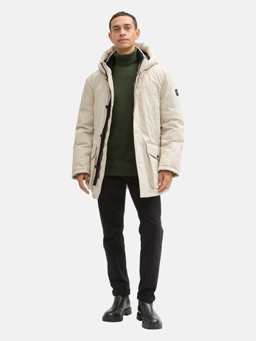 TOM TAILOR Winterjas in Beige