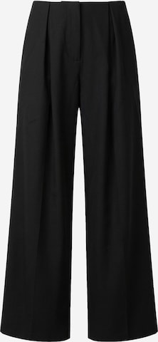 studioselect Широкий Брюки со складками 'Jessa' в Черный: спереди