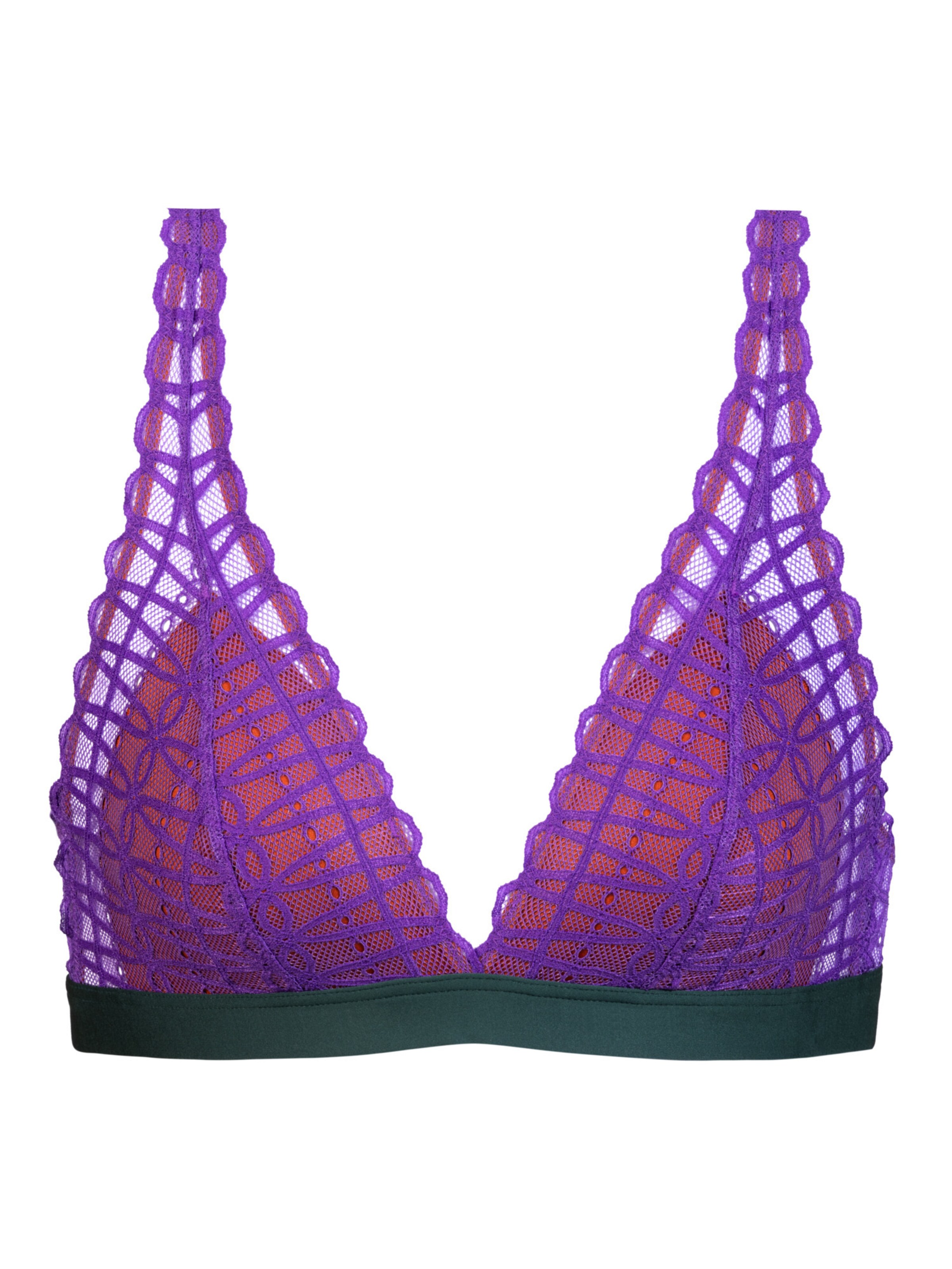 Mey Bra 'Poetry Temptation' in Purple: front