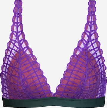Triangle Soutien-gorge 'Poetry Temptation' Mey en violet : devant