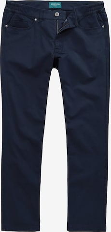Boston Park Regular Broek in Blauw: voorkant