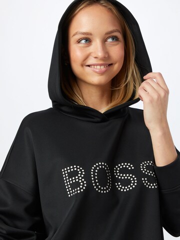 BOSS Sweatshirt 'Eboa' in Schwarz