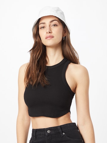 Edikted Top in Black: front