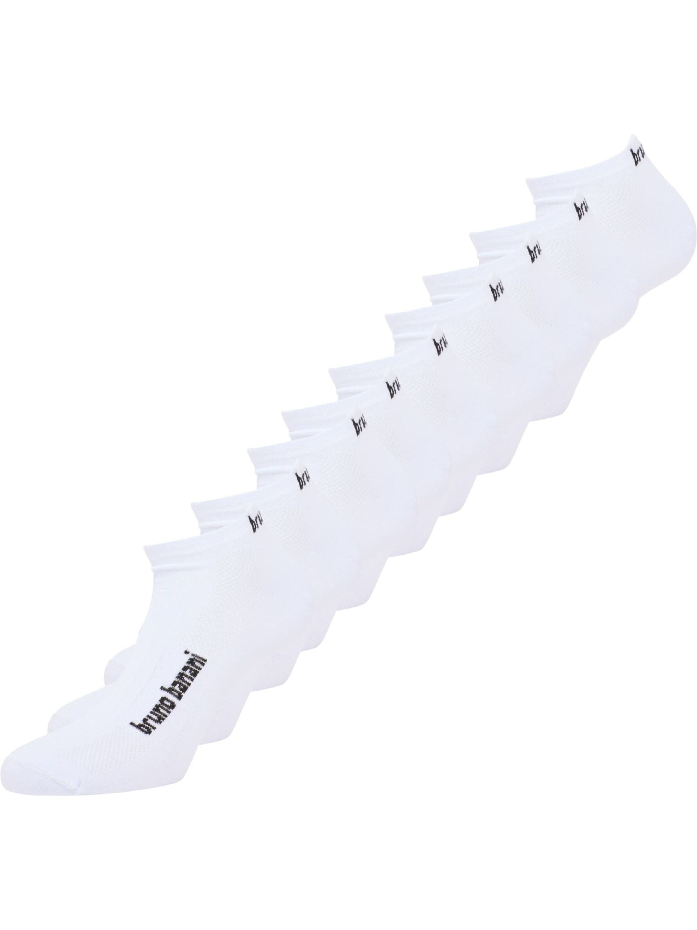 Chaussettes 'Coffey' Bruno Banani en blanc : devant