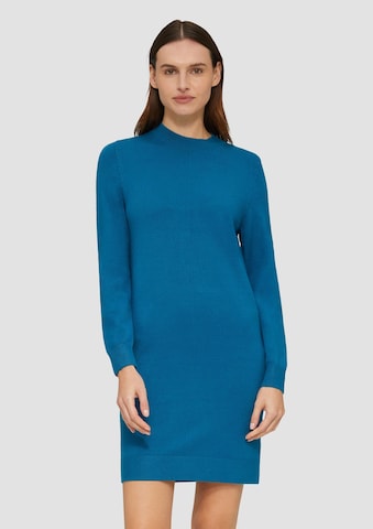 s.Oliver Knit dress in Blue: front