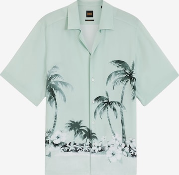BOSS Regular Fit Hemd ' Rayer' in Blau: Vorderseite