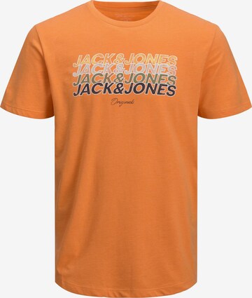 JACK & JONES Tričko 'Brady' – oranžová: přední strana