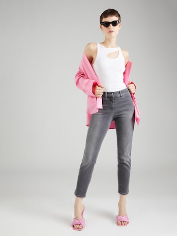 GERRY WEBER Skinny Jeansy w kolorze szary