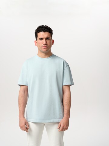 ABOUT YOU x Jaime Lorente Shirt 'Danilo' in Blauw: voorkant