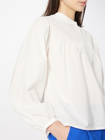 DENHAM Bluzka 'CHELSEA' w kolorze biały