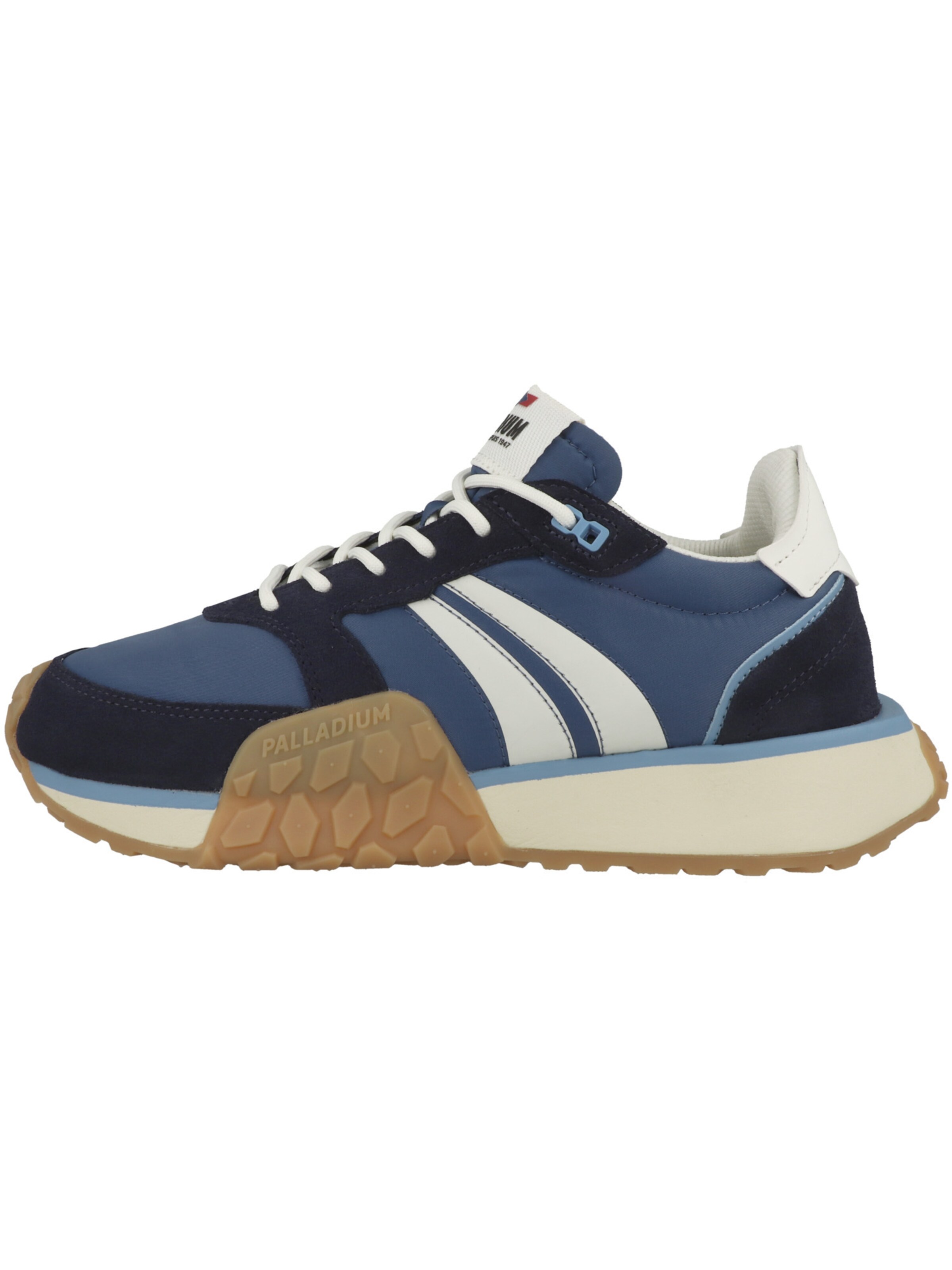 Sneaker bassa 'Troop Runner Flame' di Palladium in blu: frontale