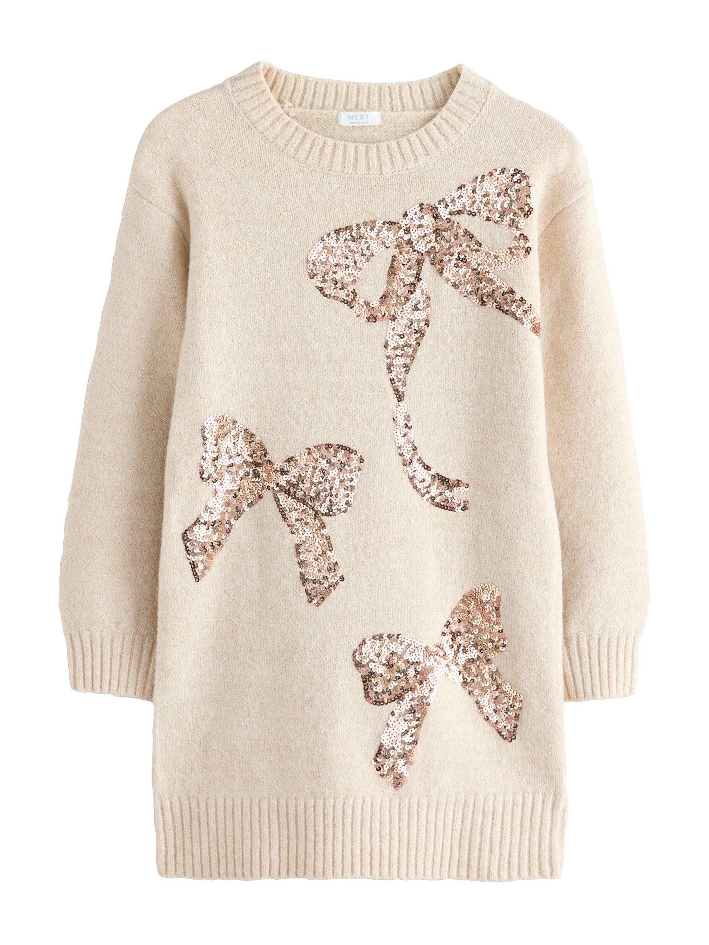 Next Платье в Бежевый: спереди