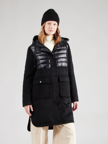 s.Oliver Between-Seasons Coat in Black: front